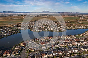 Breathtaking drone imagery captures the idyllic Summer Lake community in Oakley
