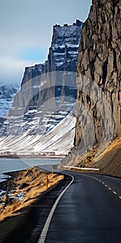 Breathtaking Icelandic Landscapes: A Journey Along The Cliffside Roads