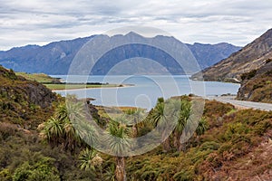 Breathtaking Lake Hawea, South Island, New Zealand