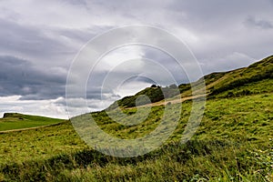 Breathtaking Landscape at the coast of northern Ireland