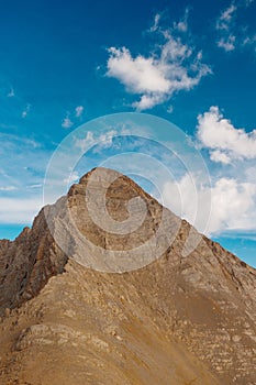 Breathtaking mountain landscape. The Anti Taurus Mountains. Aladaglar National Park. Turkey