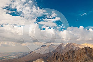 Breathtaking mountain landscape. The Anti Taurus Mountains. Aladaglar National Park. Turkey