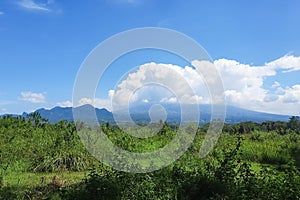 Breathtaking Natural Landscape of Temanggung, Indonesia photo