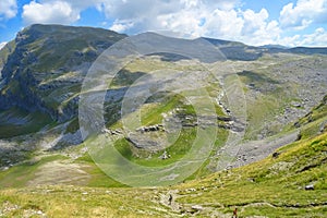 A breathtaking panoramic view of Mountain Tymfi in Epirus - Greece