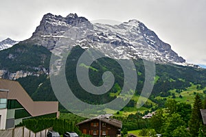 Breathtaking view of the Alps from Grindelwald, Switzerland