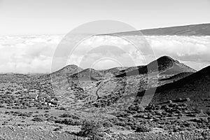 Breathtaking view of Mauna Loa volcano on the Big Island of Hawaii