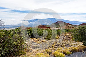 Breathtaking view of Mauna Loa volcano on the Big Island of Hawaii.