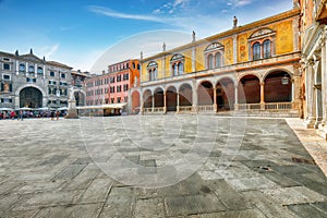 Breathtaking View of Piazza dei Signori in Verona