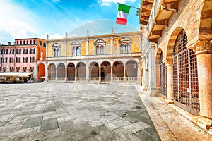 Breathtaking View of Piazza dei Signori in Verona