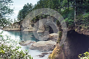 Breathtaking View at Washington coast in Cape Flattery in