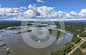 Susitna River, Alaska photo