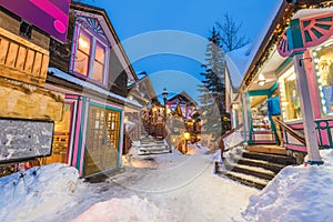 Breckenridge, Colorado, USA Downtown in Winter