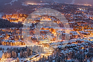 Breckenridge, Colorado, USA in Winter