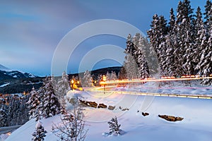 Breckenridge, Colorado, USA in WInter