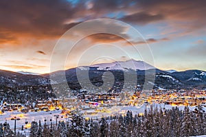 Breckenridge, Colorado, USA in Winter