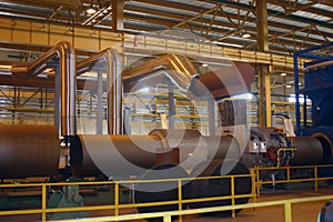 Breech production on ferrous metallurgy photo