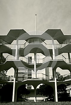 Breezeway Between Bonner Hall And Mayer Hall, UCSD