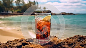 Breezy Delight: Non-Alcoholic Refreshment by the Beach