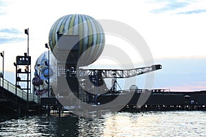 Bregenz, Austria. Floating open-air theater stage.