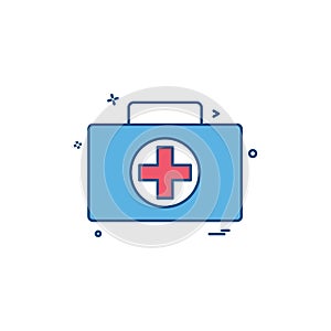 Breifcase icon design vector