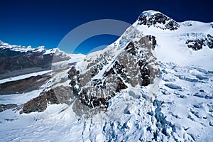 Breithorn glacier