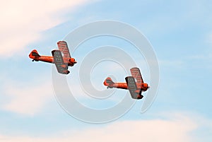 Breitling wing walking team