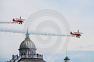 Breitling wing walking team
