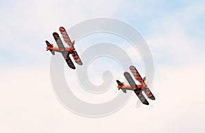 Breitling wing walking team