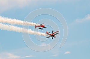 Breitling wing walking team