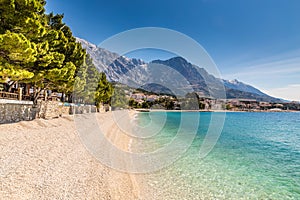 Brela Village,Beach And Biokovo - Makarska,Croatia