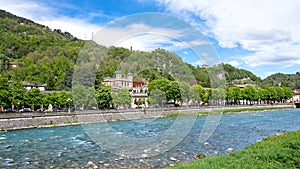 The Brembo River San Pellegrino Terme Italy