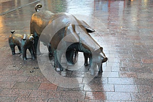 Bremen Pig Herder statue photo