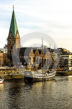 Bremen waterfront, Germany