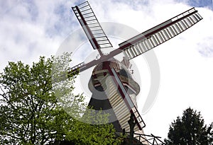 Bremen - windmill at ramparts - II -