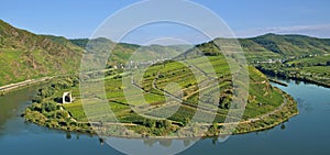 Bremm,Mosel River Bend,germany