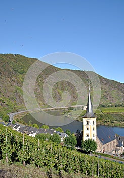 Bremm,Mosel River,germany