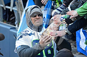 Breno Giacomini holding Lombardi Trophy