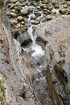 The Brent de l\'Art small waterfall