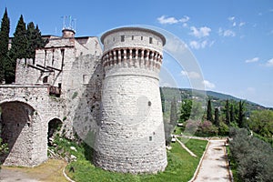 Brescia Castle, Italy photo