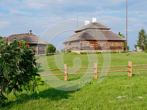 BREST, BELARUS - AUG 14, 2022: Tadeusz Kosciuszko`s estate is an architectural monument of the 19th century photo