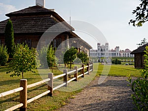 BREST, BELARUS - AUG 14, 2022: Tadeusz Kosciuszko`s estate is an architectural monument of the 19th century photo