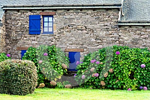 Breton house made of stones