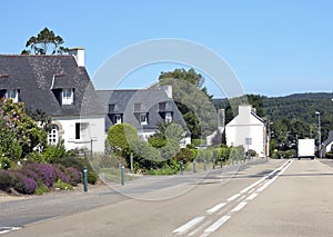 Breton village Huelgoat photo