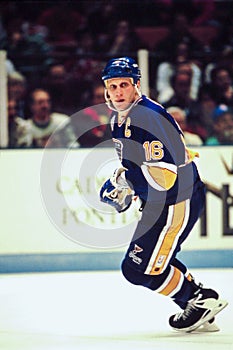 Brett Hull St. Louis Blues superstar