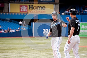 Brett Lawrie of the Toronto Blue Jays