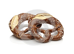 Bretzel bread photo