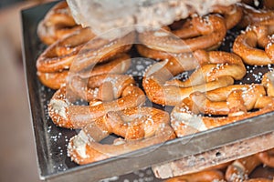 Bretzel, traditional German bread