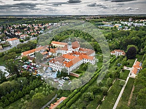 Brevnov Monastery in Prague photo