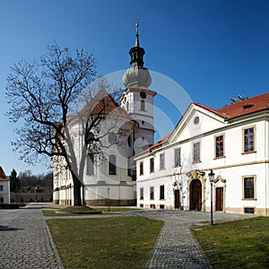 Brevnov monastery in Prague photo