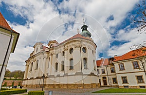 Brevnov Monastery in Prague, Czech Republic photo